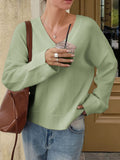 Dili Casual Simple Solid Color Long-Sleeved Shirt Wool Women's Clothing 2025 Autumn And Winter