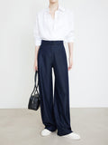 Multi-Season Can Wear Thin Slebsize Trousers Curved Banana Pants Old Money Style Pants Denim Imitation Jeans Women