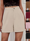 Summer New Women's Wide Legs Comfortable Leisure High-Waist High-Waisted Five-Point Shorts Women's Pants