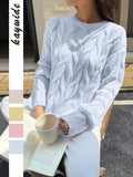 Dili Casual Simple Long-Sleeved Pure-Color Vest Sweater Women's Clothing 2025 Autumn And Winter