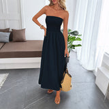 Dili Casual Vacation Braid Waist Dress Dress Women's 2025 Autumn And Winter Independent