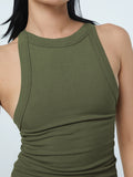 2025 Summer New Y2K Hottie Bare Sleeveless Vest Thread Inside The Inside Wear Bm Top