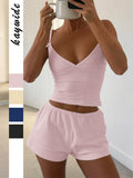 Dili Sports Yoga Sling Vest Shorts Women's Two-Piece Suit Women's 2025 Summer