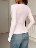 Dili Y2K Hottie Solid Color Long-Sleeved Cardigan Sweater Women's 2025 Autumn And Winter