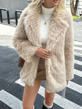 Dili Elegant Fashion Velvet Coat Women's Clothing 2025 Autumn And Winter