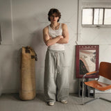 Y2K Retro Splicing Casual Pants Men And Women's Same High Street Small Design Sweatpants Trousers 68HZ