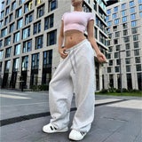 Casual Women's Street Style With Trousers Y2k Loose Fashion Wide-Legged Trousers Women 68HZ