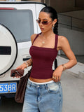 Dili Y2K Hottie Sling Bra Vest Women's Top 2026 Summer