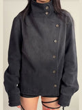 2026 Early Spring Women's Fashion Personality Street New Lead Fencing Jacket