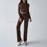 Dili 2025 Autumn And Winter Y2K Casual Sports Style Long-Sleeved Top With Trousers Suit Woman