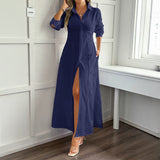 Dili Casual Holiday Style Long Sleeves Long Sleeve Dress Dress Women's Dress 2025 Autumn And Winter