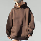 2025 New Women's Long-Sleeved Hooded Hoodie Cover Loose Casual Top Women 68HZ