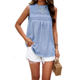 Dili Women's Clothing 2025 Spring And Summer Temperament Casual Solid Shirt Shirt Shirt Top