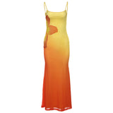 2025 Summer New Women's Street Fashion Sexy Slings Long Dress Women 68HZ