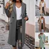 Dili 2025 Autumn And Winter New Temperament Commuter Collar Cardigan Coat Women's Clothing