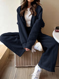 Dili Elegant Wind Coat Long Pants Two Sets Of Women's Clothing 2025 Autumn And Winter