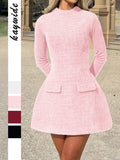 Dili Elegant Temperament Fashion Long-Sleeved Dress Dress Women's 2025 Autumn And Winter