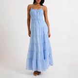 Dili Vacation Leisure Wind Sexy Hanging Neck With Dress Woman 2025 Spring And Summer