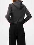 Autumn And Winter Lazy Scarf Shawl Tweed Plus Velvet Feeling Blended Slim Shawl