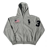 Embroidery Sticker Hoodie Men's High Street Small Design Hooded Dress Loose Coat Tide 68HZ