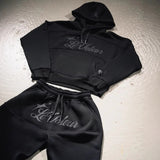 Vintage Hoodie Men's High Street Design Casual Sports Set Loose Set 68HZ