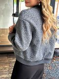 Dili Leisure Vacation Button Long Sleeve Coat Women's Winter 2025