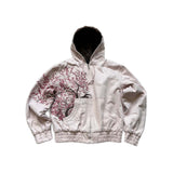 Derschutze Cherry Embroidered Worker Jacket Men's And Women's Same Y2K Harajuku Hooded Jacket 68HZ