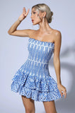 Small Design Lotus Side Hottie Skirt Women Feel Chest Hollow Stacked Thin Cake Skirt 68HZ