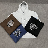 Trendy Brand ADWYSD Solar Roll Plus Velvet Trousers Couple Street Hip-Hop High Street Casual Sweaters 68HZ