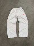 Trendy Casual Trousers Men's Y2k High Street Design Sense Of Leisure Pants Loose Bouquet Foot Trousers 68HZ