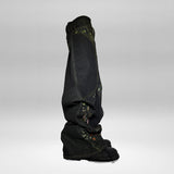 Y2K Flower Embroidered Jeans Men's Street Splicing Design Straight Trousers Loose Trousers Tide 68HZ