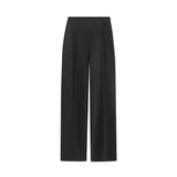 Explosion Commuting Style Solid Color Simple Hanging Design Straight Trousers Plain Trousers Trousers Women