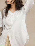 2026 Spring New Temperament Lightly Wears Elegant Lace Lace Ribbon On The Shirt Women's Clothing