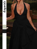 Dili Evening Dress Hanging Neck Elegant Dress Dress Women's Dress 2025 Autumn And Winter