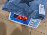 Five-Pointed Star Deconstructs Jeans Women Y2k High Street Trousers Bump Color Splicing Drag Trousers 68HZ