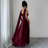 Dili Elegant High-Grade Braid Long Dress Dress Women's Dress 2025 Autumn And Winter