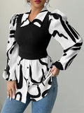 Dili Leisure Vacation Premium Printed Vest Shirt Women's Winter 2025