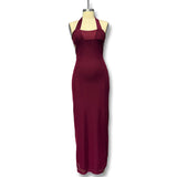 2025 New Women's Sexy Bare Back To The Waist Of The Fishtail Dress Temperament Of High-End Feel Dress