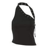 2025 Summer New Fashion Design Niche Slanted Shoulder Repair Trendy Shorts Set Women's Clothing 68HZ