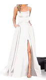 2026 New Bridesmaids Dress Long Dress Small Tailings Slings Solid Party Evening Dress