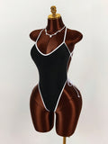 New Body-Repair Sexy Sling Strap With Bareback Vacation Swimsuit Bottom Jumpsuit