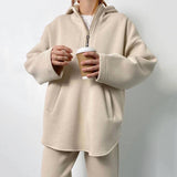 Spring And Autumn 2025 New Hot Women's Fashion Zipper Hooded Casual Jacket Set Two Sets 68HZ