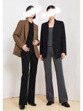 New Trousers Temperament And Leg Shape To Shape The Static Luxury Series Vertical Narrow Version Of The Horn Trousers