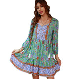 Independent Shooting Leisure Holiday Style Dress Dress 2025 Spring And Summer Positioning Flower Women's Fashion Temperament