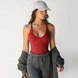 Y2K Explosion New Knitted Vest Women's Sexy Body Bm Top Plate Set On The Bottom Shirt