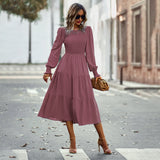 Independent Design Women's Dress Dress Casual Holiday Waist Long Dress Spring And Autumn Four Seasons Women's Clothing