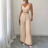 Dili Temperament Elegant Sling Vest Trouser Trousers Suit Women's 2025 Spring And Summer
