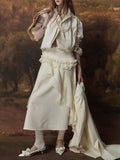 Southeast Asia French Temperament Shirt Top Women Wear A Niche Design Shirt Commuting Two Pieces