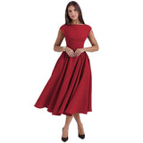 Spring 2025 French Pure Fashion Elegant Waist Thin Sleeveless Back Hollow Dress
