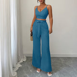 Dili Temperament Elegant Sling Vest Trouser Trousers Suit Women's 2025 Spring And Summer